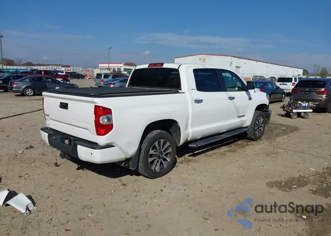 2019 Toyota Tundra Limited 5.7L V8 из США, поврежденный, VIN 5TFHY5F17KX838741